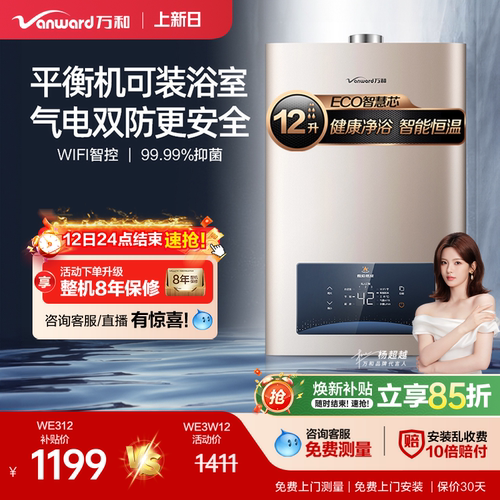 万和平衡式燃气热水器WE3