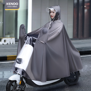 正招雨衣电动车女款单人长款全身防暴雨加厚男电瓶摩托车专用雨披