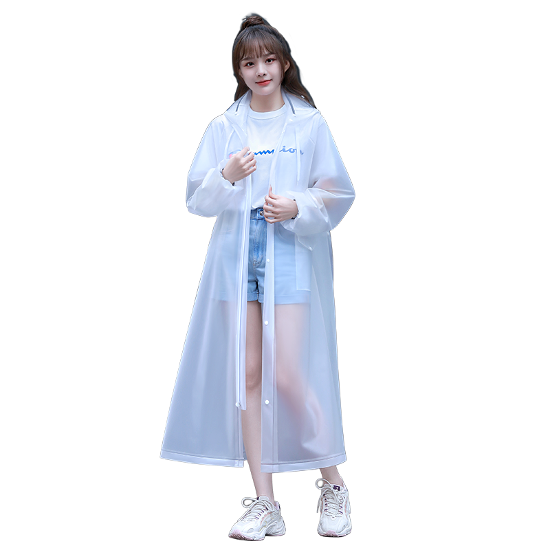 雨衣长款男女同款透明电动车外穿