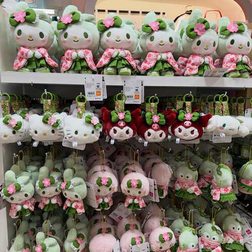 三丽鸥抹茶和服系列Kitty挂件