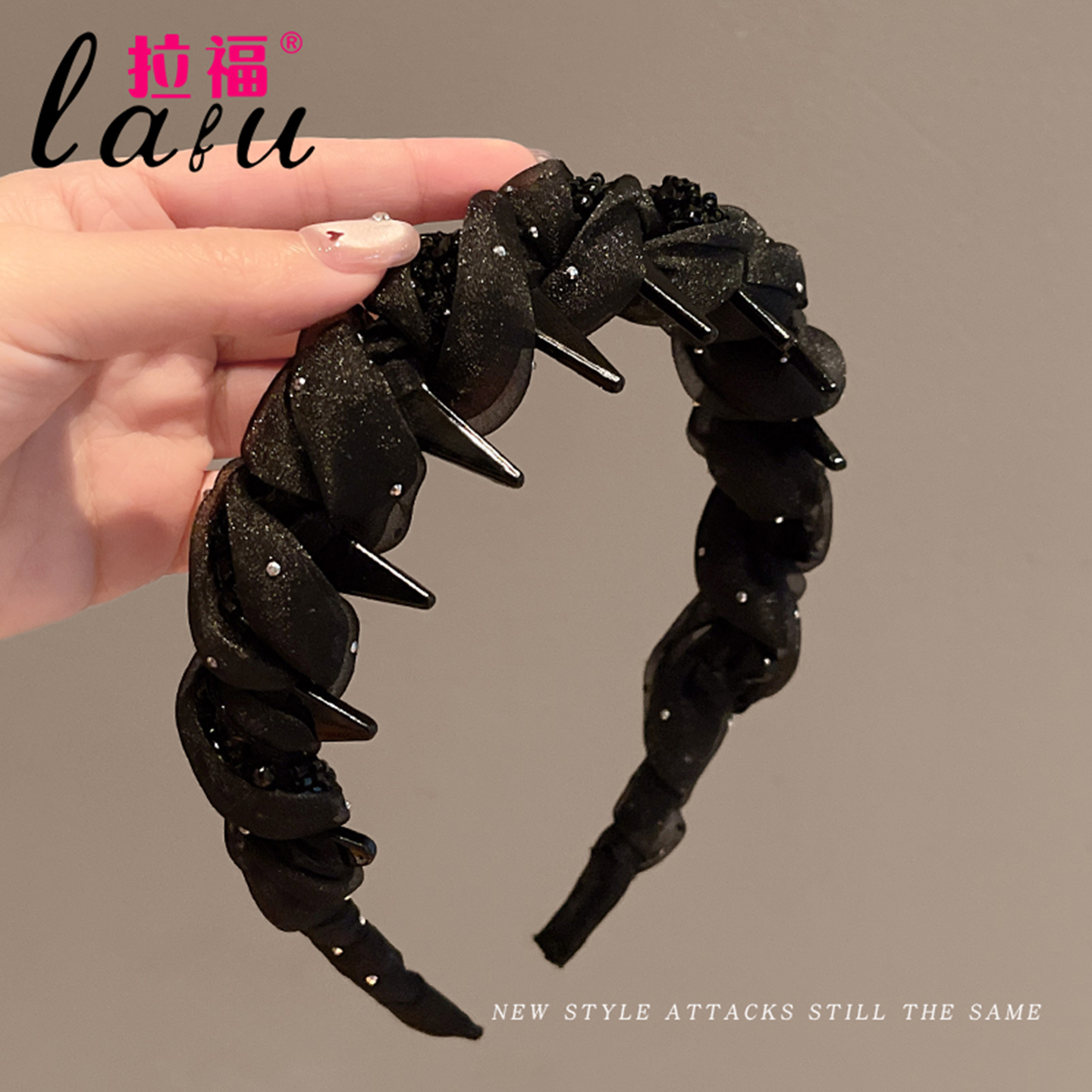 高颅顶发箍女款秋冬2025新款发卡