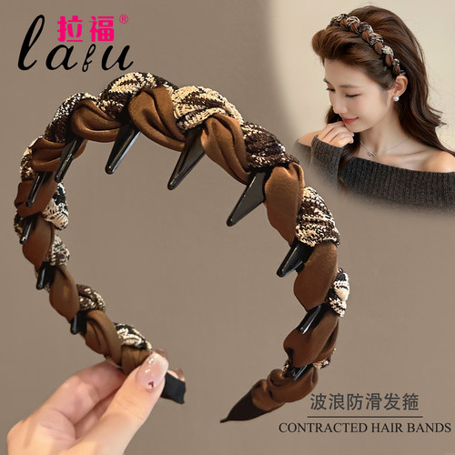 高级感发箍女2025新款高颅顶发卡