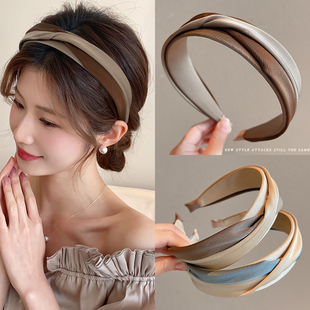 春夏发箍女款 网红高颅顶发带宽边洗脸头箍压发卡发捆头饰 2026新款