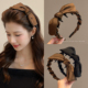 蝴蝶结发箍女高颅顶2025新款 日常外戴秋冬发带洗脸头箍压发卡头饰