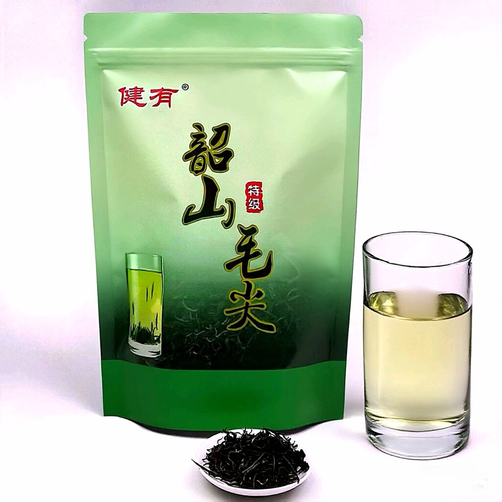健有牌韶山毛尖特级125克2025年新茶雨前嫩芽浓香型袋装一等