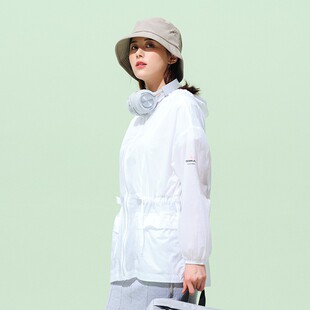 探路者防晒衣男女春夏户外轻薄透气皮肤衣TAZJ81544/82516