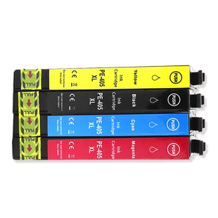 雄彩适用爱普生T405墨盒WF-7830 7835 7840 3820DW打印机油墨水盒WF-3825 4820 4825 4830墨盒405欧洲版墨盒