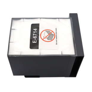 雄彩适用爱普生T6714废墨仓 Epson WF-C869Ra维护箱WF-C878Ra 8690A C8190A PX-S7110废墨垫芯片废墨盒收集器