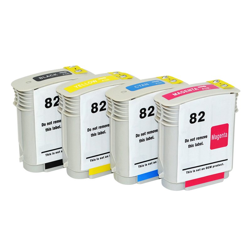 雄彩适用 HP Designjet 500/PS Plus 800/800ps绘图仪墨盒10 11号油墨815 820MFP打印机墨盒C4844A黑色墨水盒