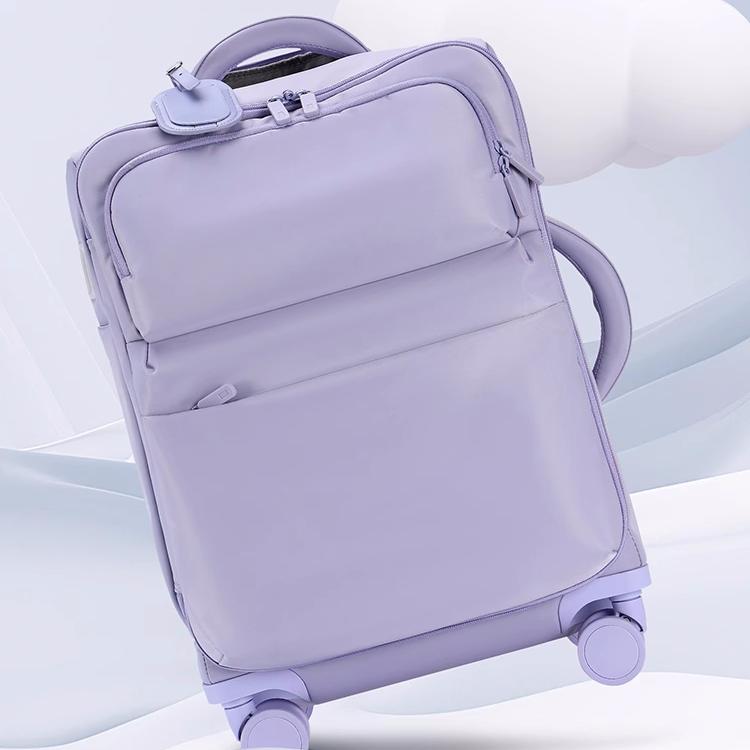 ALL PASS 行李箱女拉杆箱20寸登机箱超轻便布箱大容量24寸旅行箱