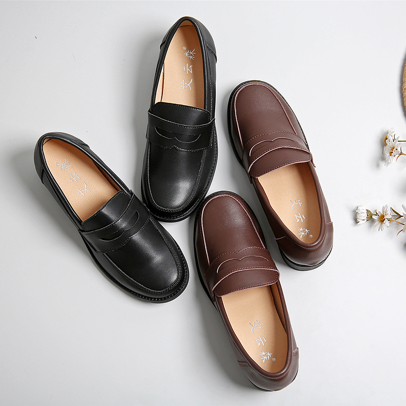 乐福鞋学院风软妹基础款jk鞋子