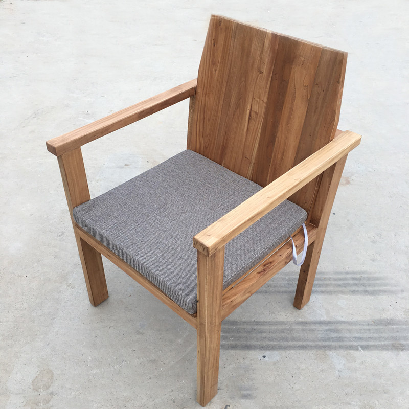 漫咖啡桌椅组合老榆木复古做旧实木休闲方桌椅胡桃里创意餐桌椅子|ruв категории жилой мебели, места категории, Председатель класса, стул - от Buy2taobao.com для оказания профессиональной услуги покупки агента Taobao