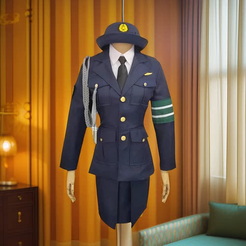 铁甲小宝cos服中野美树 侦探柯南 宫本由美 cosplay套装制服定做