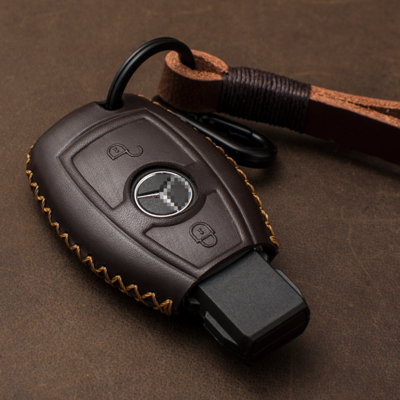专用于福建奔驰2017款威霆V260钥匙包R级R320 300扣钥匙套真皮套