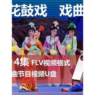 花鼓戏戏曲视频U盘314部精选老人戏曲节目经典花鼓戏金属U盘