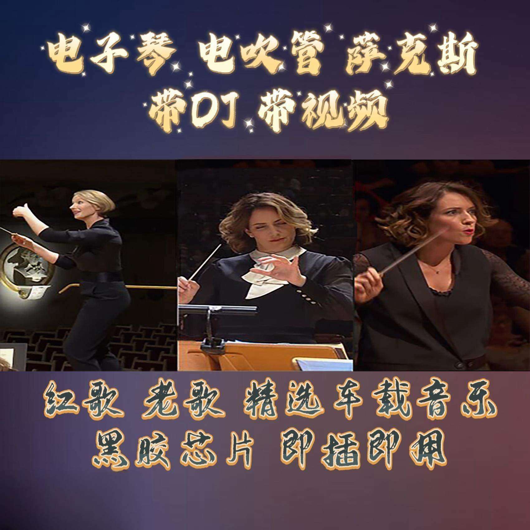 高品质电子琴DJ车载U盘纯音乐葫芦丝萨克斯笛子车载音乐无损音质