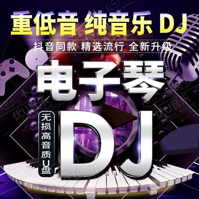 2024优美电子琴重低音DJ车载U盘抖音串烧电子琴纯音乐DJ高音质U盘