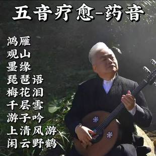 轻音乐U盘古琴琵琶笛子茶室养生休闲舒缓五音疗愈静心车载优盘