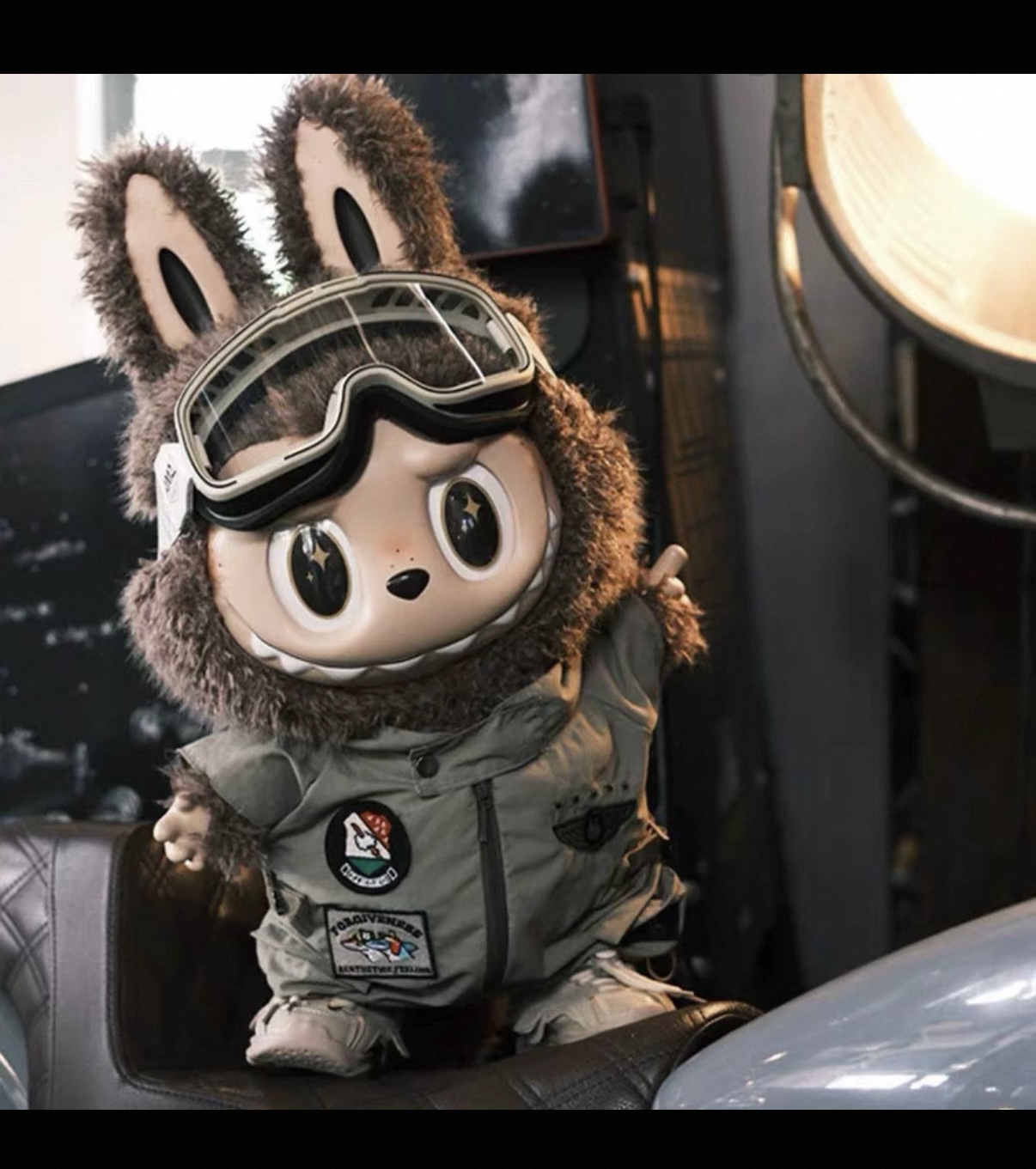 现货Zimomo首领58cm搪胶娃娃换装潮玩工装大天使原创飞行员娃衣