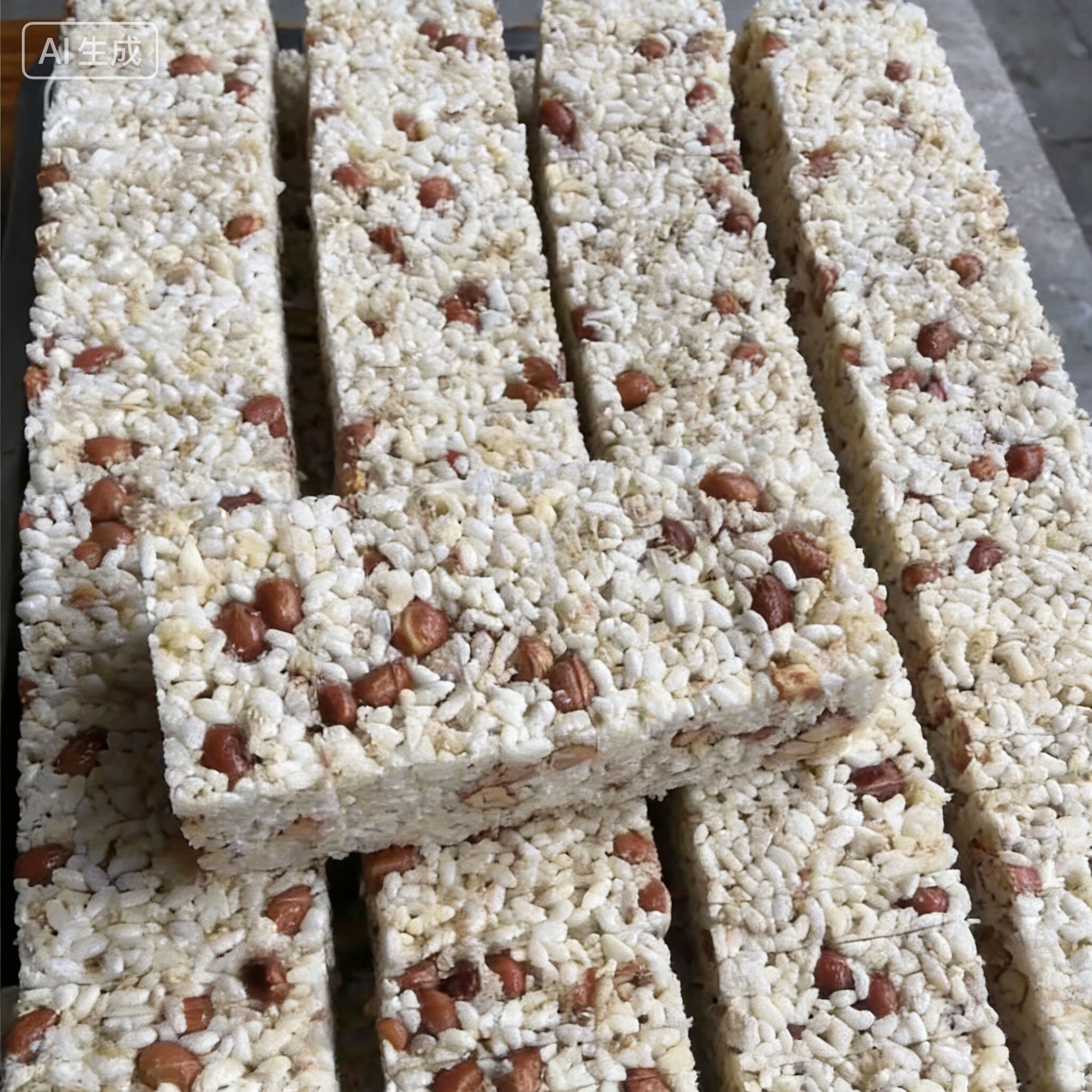 江西特产炒米冻米糖冰糖玉山米焦小米糖小米酥花生糖休闲甜点零食