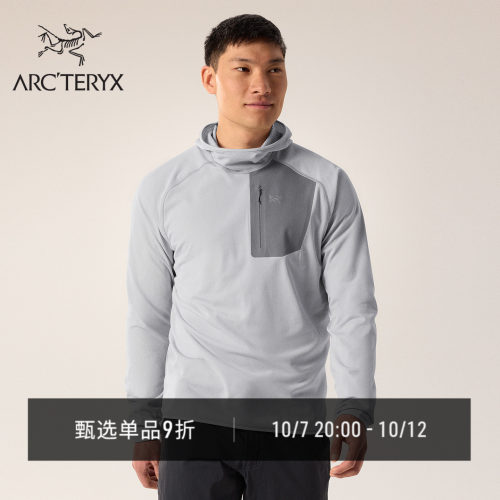 ARC'TERYX始祖鸟 DELTA PULLOVER HOODY 保暖 男子 抓绒衫