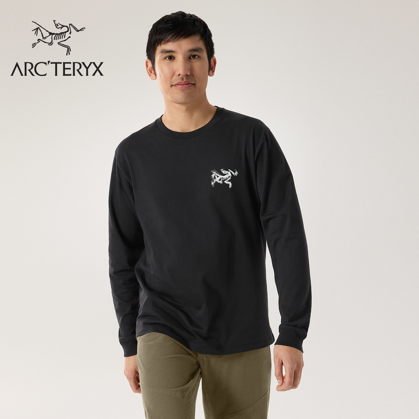 ARC'TERYX始祖鸟 KRAGG SL COTTON BIRD TILE 男子 棉质长袖T恤,户外/登山/野营/旅行用品,户外休闲衣,淘宝优惠券,粉丝福利购,淘宝优惠卷