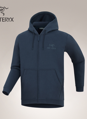 ARC'TERYX始祖鸟 EMBLEM FLEECE FULL-ZIP HOODY 男子 抓绒衫