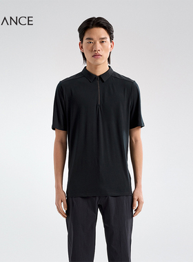 ARC'TERYX始祖鸟VEILANCE FRAME SS POLO  男子 羊毛短袖POLO衫