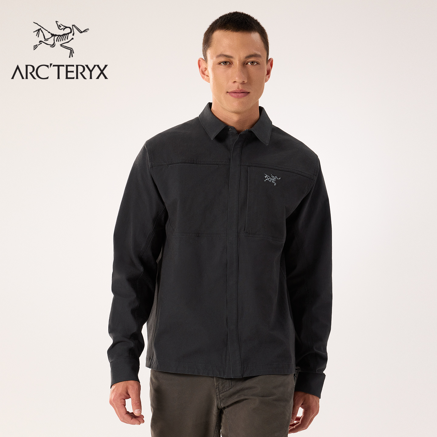 ARC'TERYX始祖鸟 CRONIN COTTON OVERSHIRT 男子 长袖衬衣