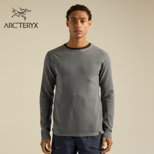 ARC'TERYX始祖鸟 HALLAM MERINO WOOL CREW 男子 羊毛针织衫