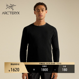 ARC'TERYX始祖鸟 HALLAM MERINO WOOL CREW 男子 羊毛针织衫