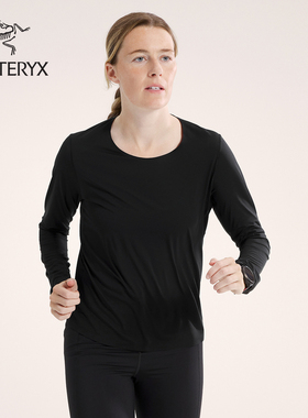 ARC'TERYX始祖鸟 NORVAN CREW LS 透气 女子 长袖T恤