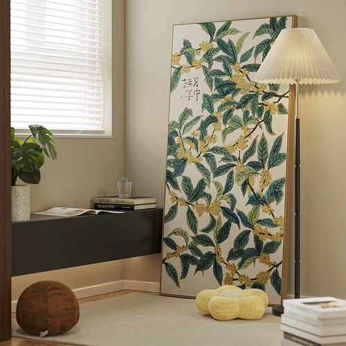 仟象映画新中式玄关装饰画