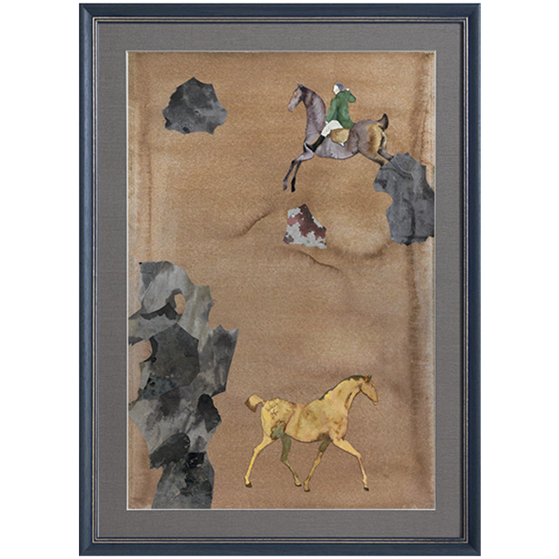 瑃燕x 美式复古装饰画客厅卧室沙发背景墙壁画酒店挂画