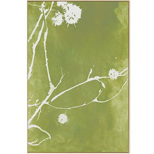 仟象映画 原木风卧室装饰画极简客厅背景墙壁挂画玄关柜摆画现代