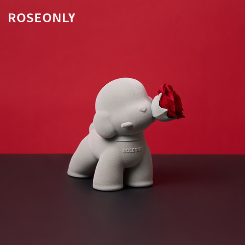 ROSEONLY守爱狗永生花