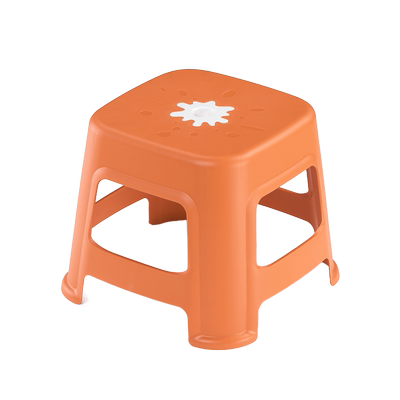 茶花凳子塑料加厚板凳小矮凳茶几矮凳子防滑大人可叠放凳结实耐用