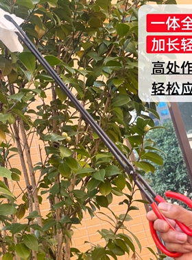 70cm全铁带胶套垃圾夹长柄扁嘴垃圾钳厨房火钳子环卫户外清洁工具