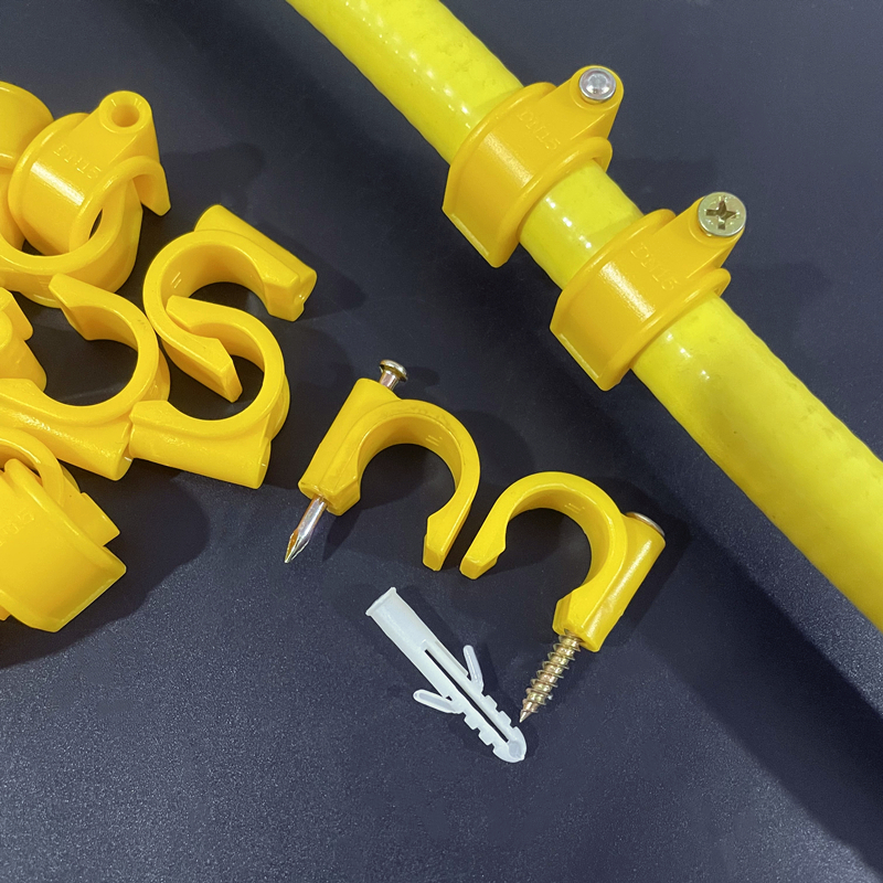 4分管卡胶塞膨胀螺丝水管固定夹子水龙头角阀墙钉木板水泥墙螺栓