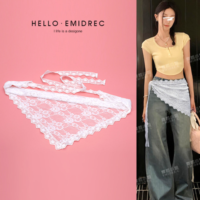 麦哲小姐Y2K亚比复古辣妹宽腰带