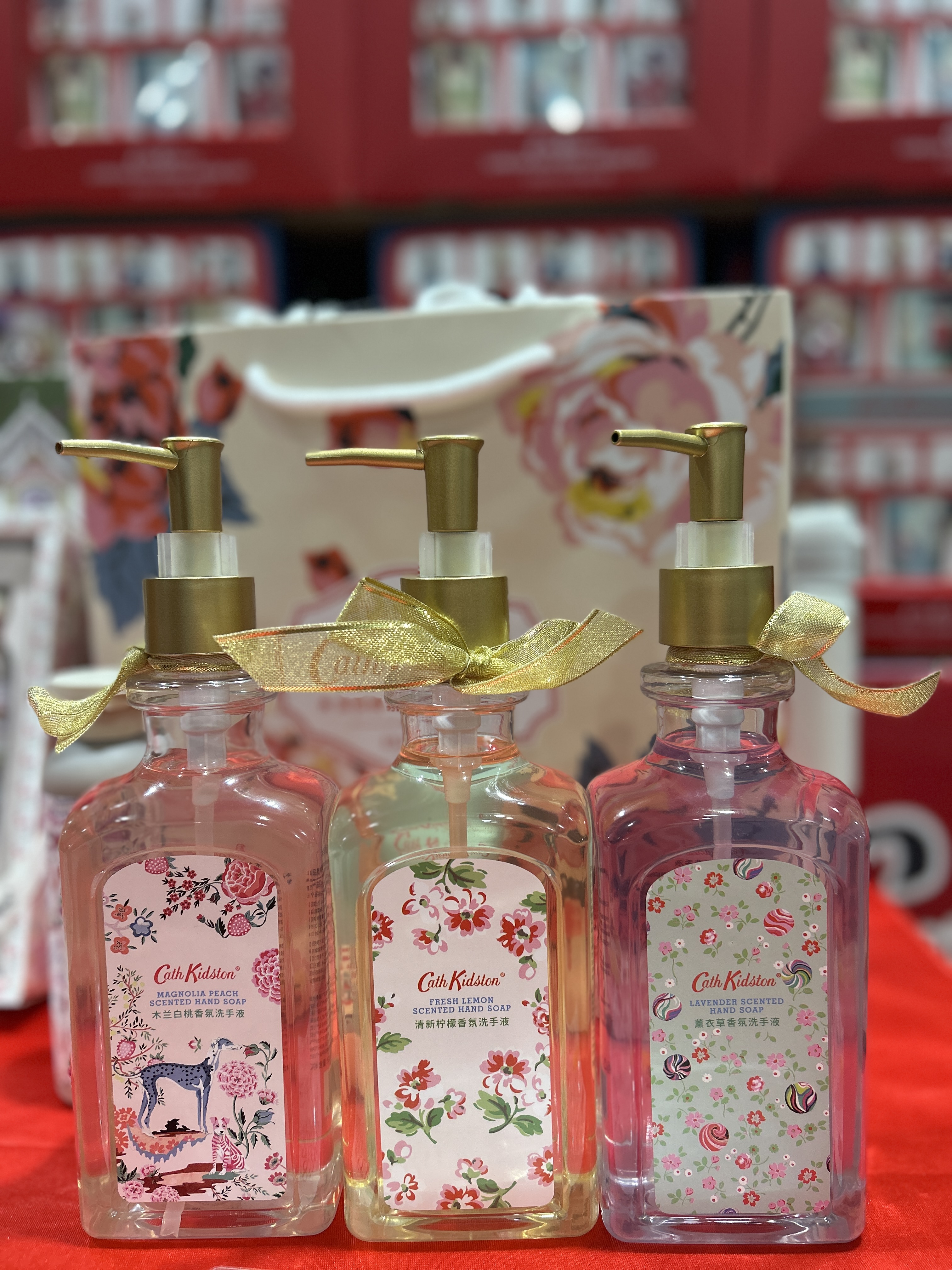 开市客Cath Kidston经典香氛洗手液礼盒530ml*3瓶清洁保湿伴手礼