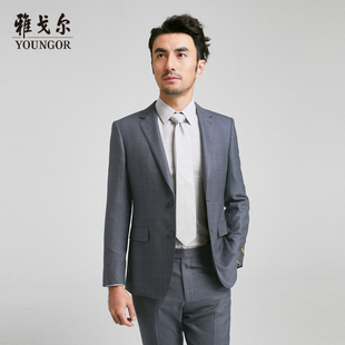 商场同款 官方商务休闲西装 雅戈尔男士 新款 外套男 西服秋季