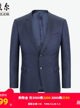 【商场同款】雅戈尔男士西服秋季商务休羊毛正装西服上衣外套4273
