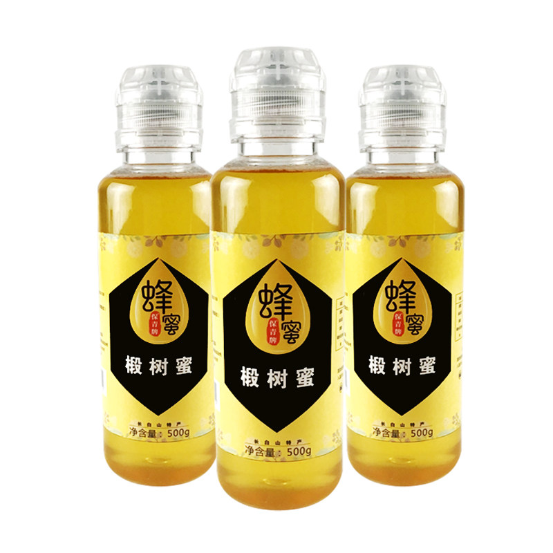 东北长白山椴树保青牌蜂蜜便携装500克办公旅游携带方便