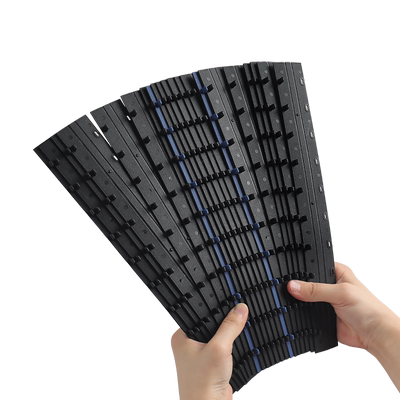 10孔装订塑料夹条活页牢固韧性好