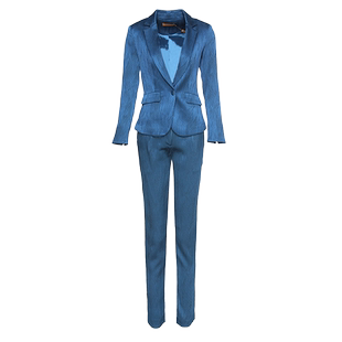 颈袖添香春装新款OL职业装女装时尚工作服女士西装九分裤套装