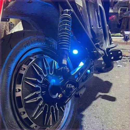 小牛慢闪领航灯电动车底盘氛围灯接线鹰眼灯 飞机灯刹车灯led爆闪