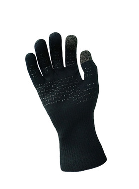 DexShell戴适 美丽奴羊毛内里防水针织可触屏防风寒毛线手套DG326