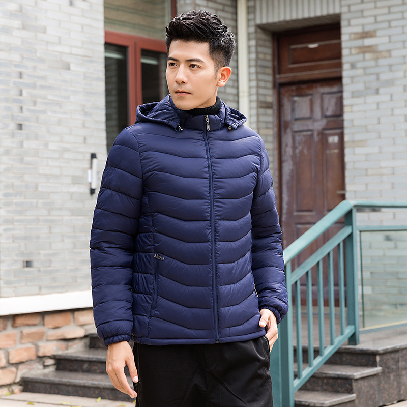 棉衣男短款韩版修身轻薄款小棉袄冬季青年男装外套加厚羽绒棉服潮