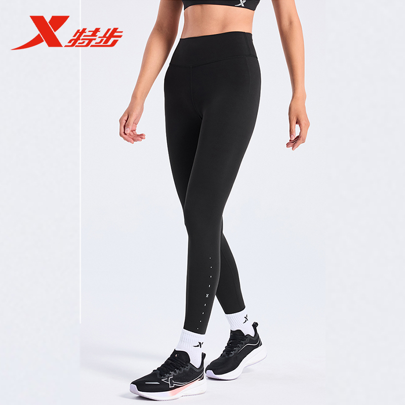 特步女紧身裤百搭瑜伽裤